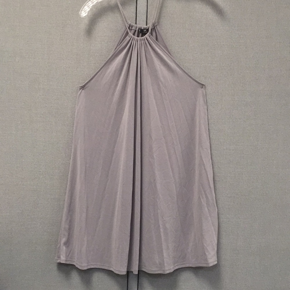 Grey mini dress